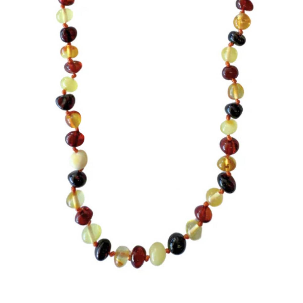 Wee Rascals Baltic Amber Infant Necklace - Mixed