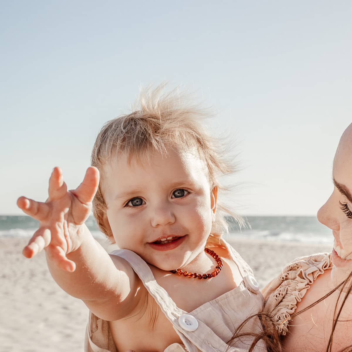 Wee Rascals Baltic Amber Infant Necklace