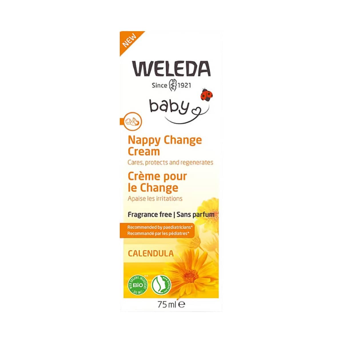 Weleda Calendula Nappy Change Cream - Fragrance Free