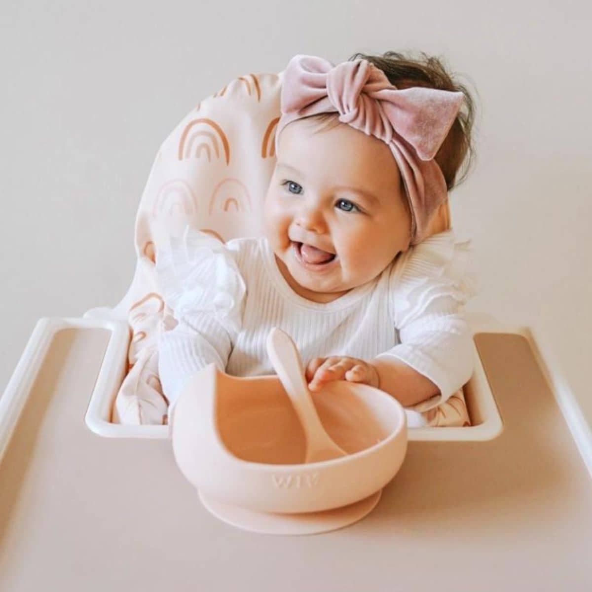 Wild Indiana Silicone Baby Bowl and Spoon Set