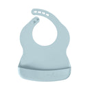 Wild Indiana Silicone Bib - Duck Egg Blue