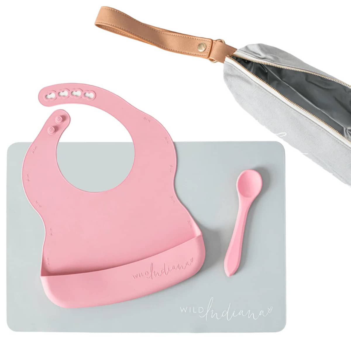 Wild Indiana GO Eating-Out Set - Dusty Pink