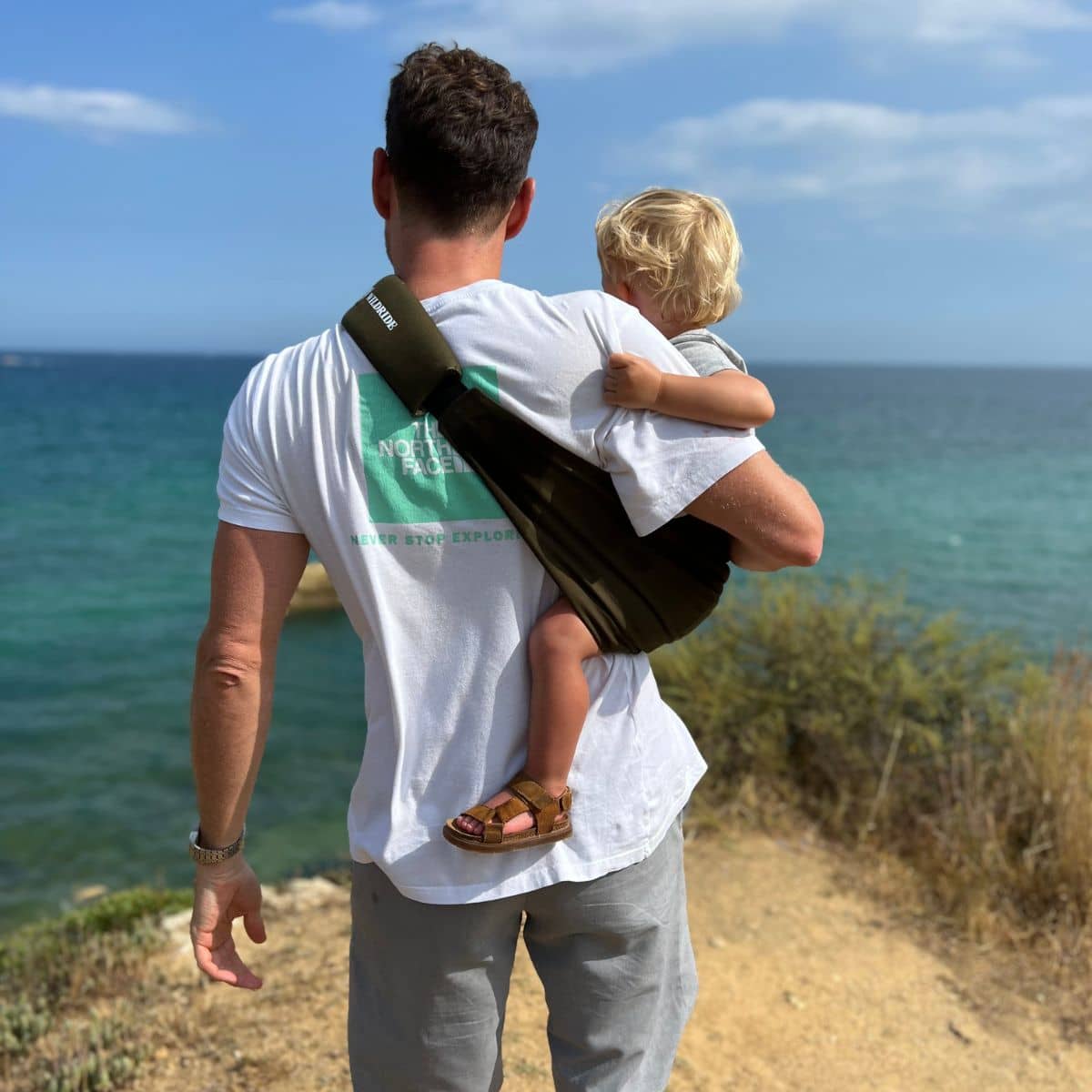 Wildride Toddler Hip Carrier - Army Green