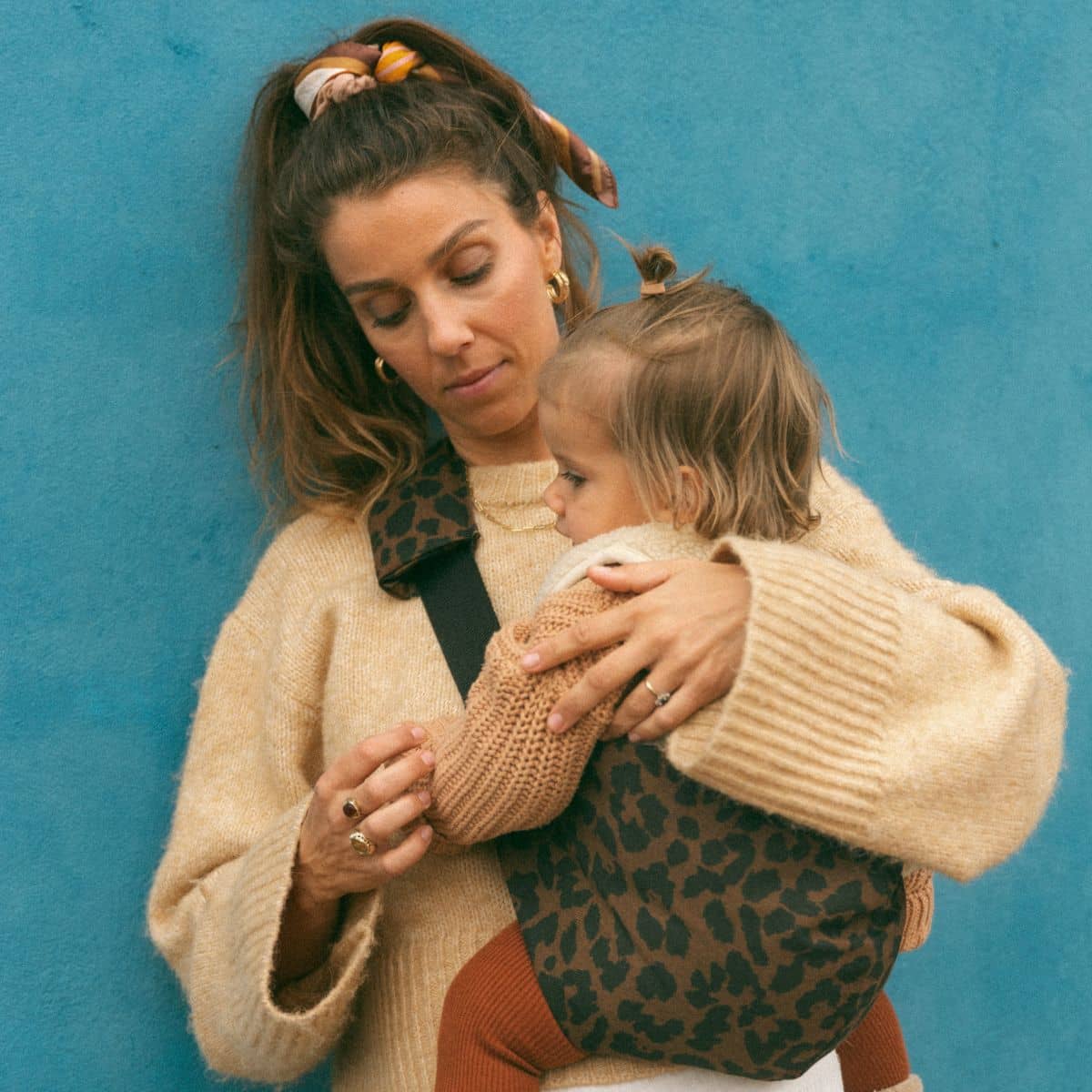 Wildride Toddler Hip Carrier - Brown Leopard