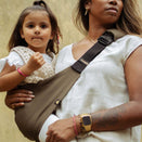 Wildride Toddler Hip Carrier - Coffee
