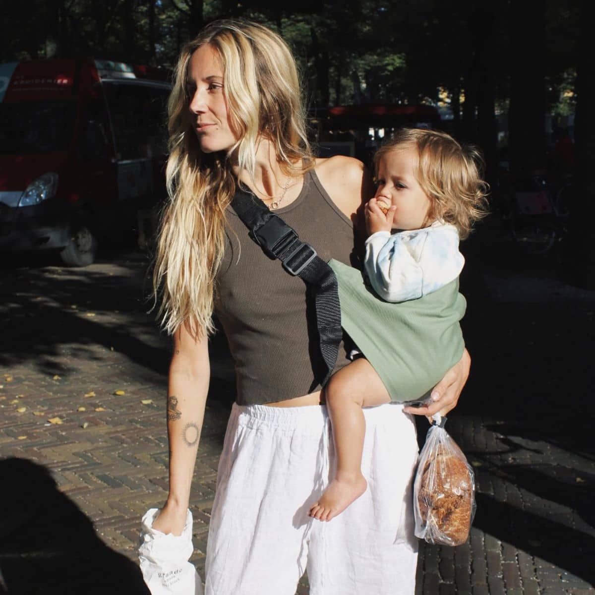 Wildride Toddler Hip Carrier - Fern