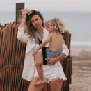 Wildride Toddler Hip Carrier - Indigo Stripe
