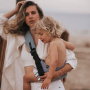 Wildride Toddler Hip Carrier - Indigo Stripe