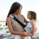 Wildride Toddler Hip Carrier - Sand Linen