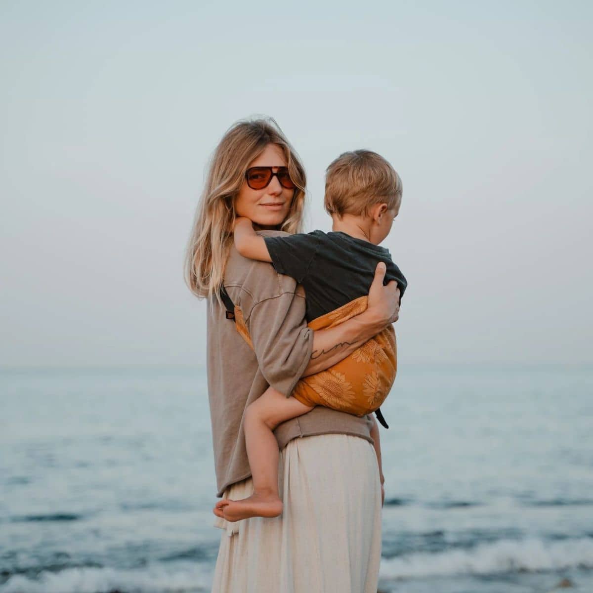 Wildride Toddler Hip Carrier - Sunflower