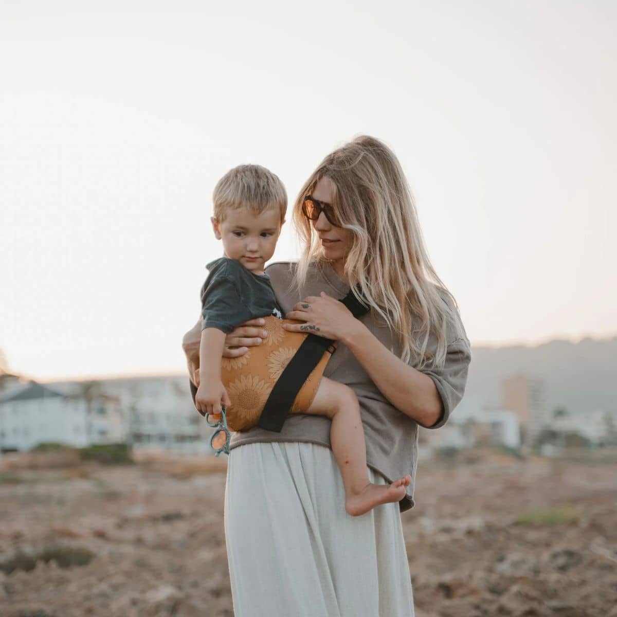 Wildride Toddler Hip Carrier - Sunflower