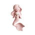 Winnie Parkes Natural Rubber Teether - Maeve the Mermaid - Berry