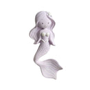 Winnie Parkes Natural Rubber Teether - Maeve the Mermaid - Grape
