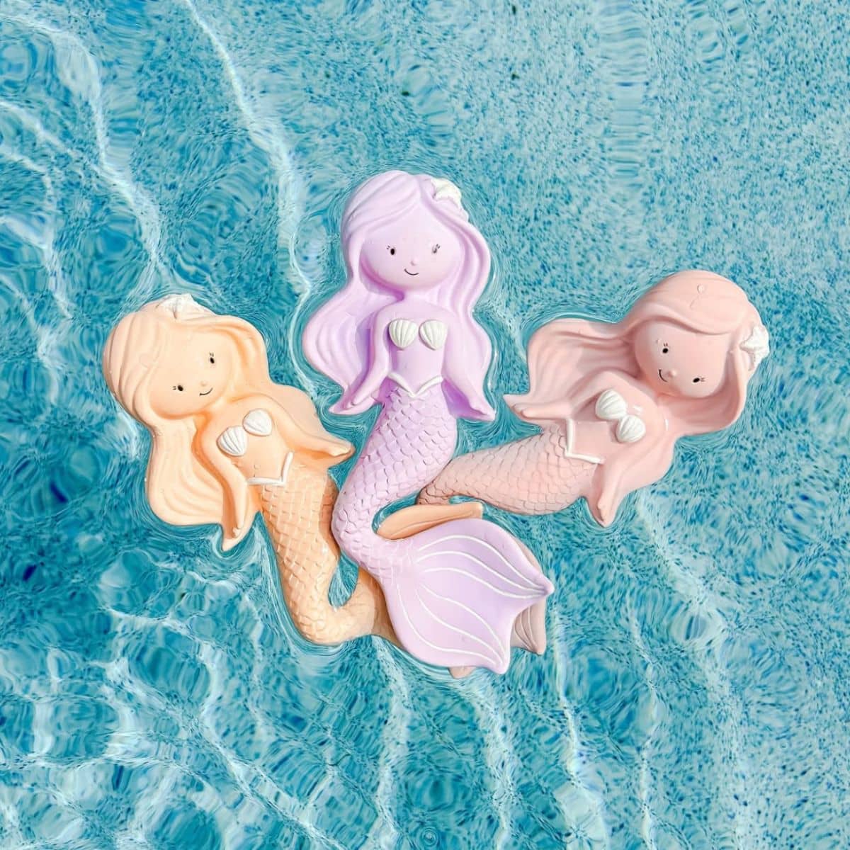 Winnie Parkes Natural Rubber Teether - Maeve the Mermaid
