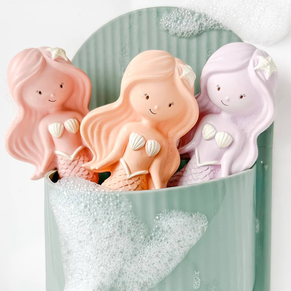 Winnie Parkes Natural Rubber Teether - Maeve the Mermaid