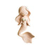 Winnie Parkes Natural Rubber Teether - Maeve the Mermaid - Peach