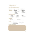Womens Wellness Boutique - The Ultimate Postpartum Planner