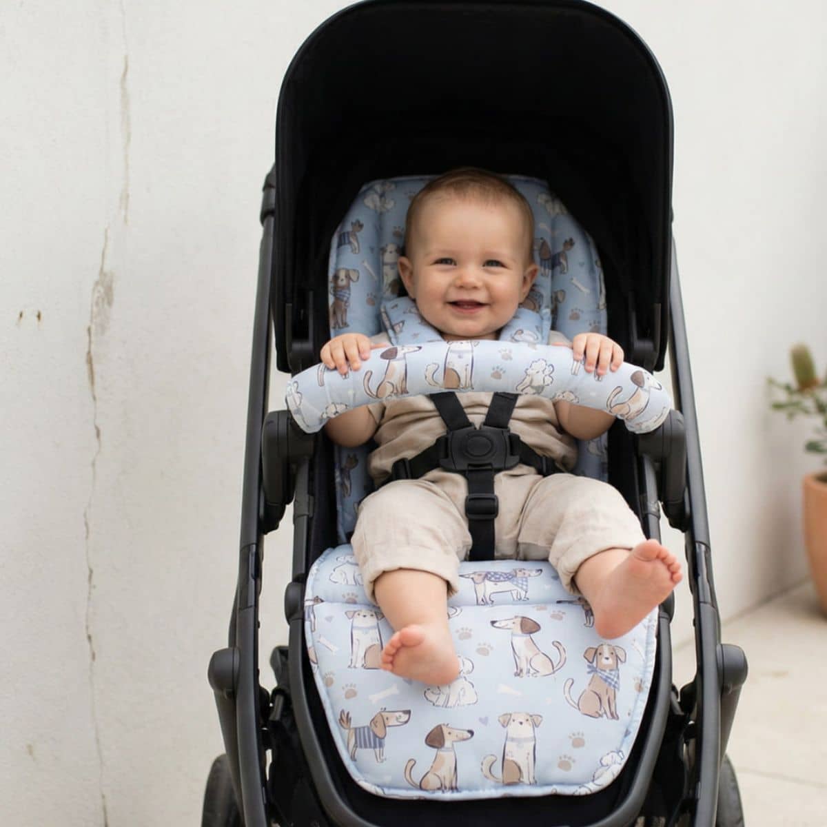 Wonderland4Children Universal Pram Liner - Dogs