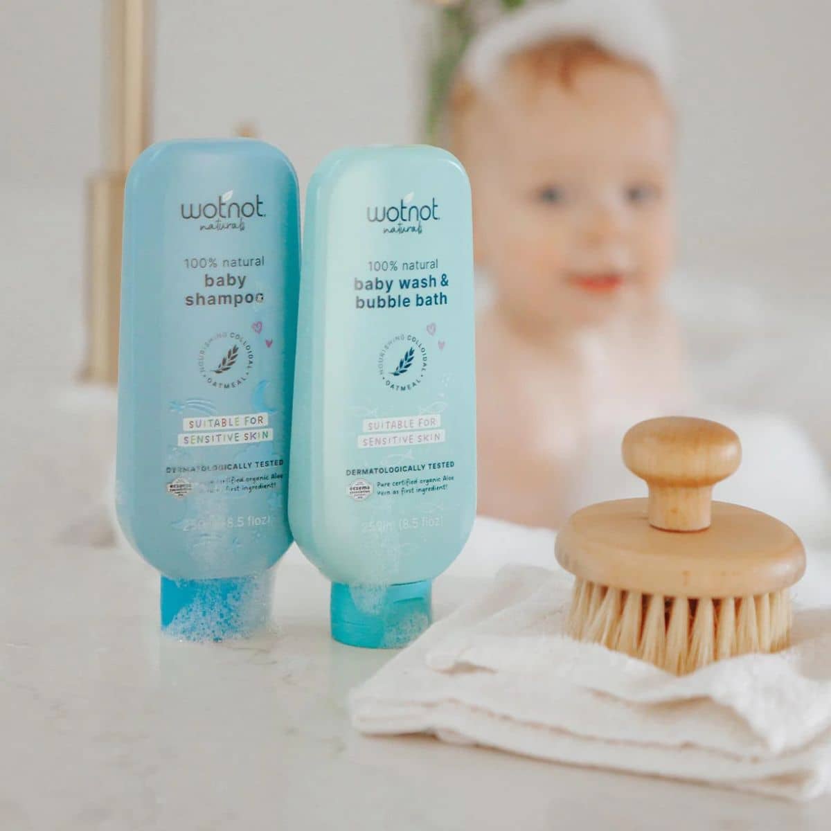 Wotnot Natural Baby Shampoo - Bottle