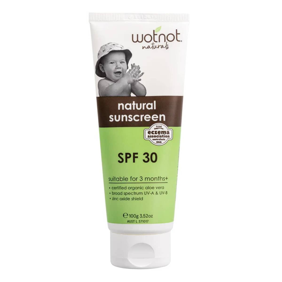 Wotnot Natural Baby Sunscreen 30+ SPF