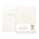 Written With Love Baby Memory Book with Keepsake Box - Classic White