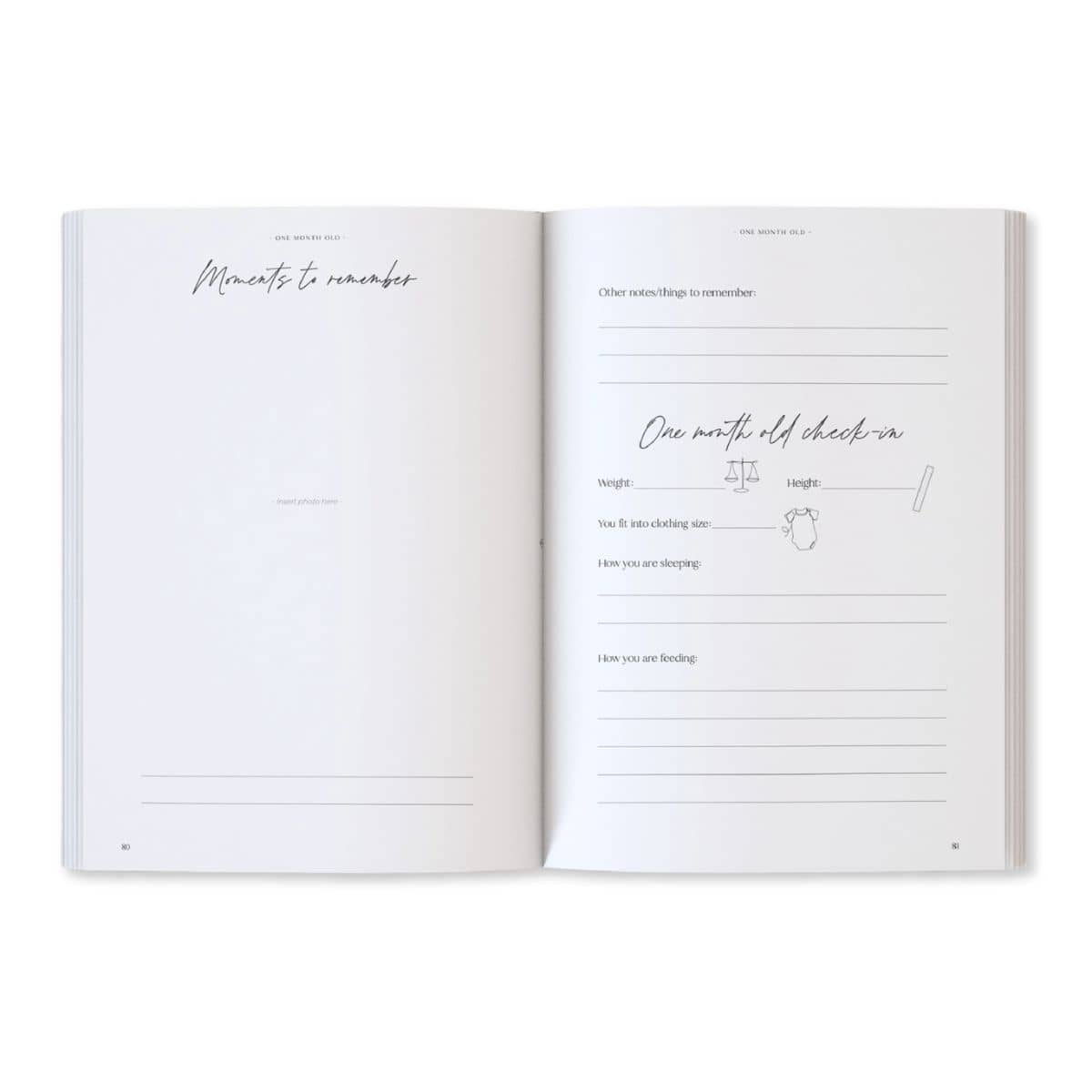 Written With Love Baby Memory Book with Keepsake Box - Moments to remember