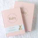Written With Love Baby Memory Book with Keepsake Box - Peony Pink