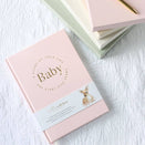 Written With Love Baby Memory Book with Keepsake Box - Peony Pink