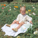 Written With Love Baby Memory Book with Keepsake Box - Sage Green