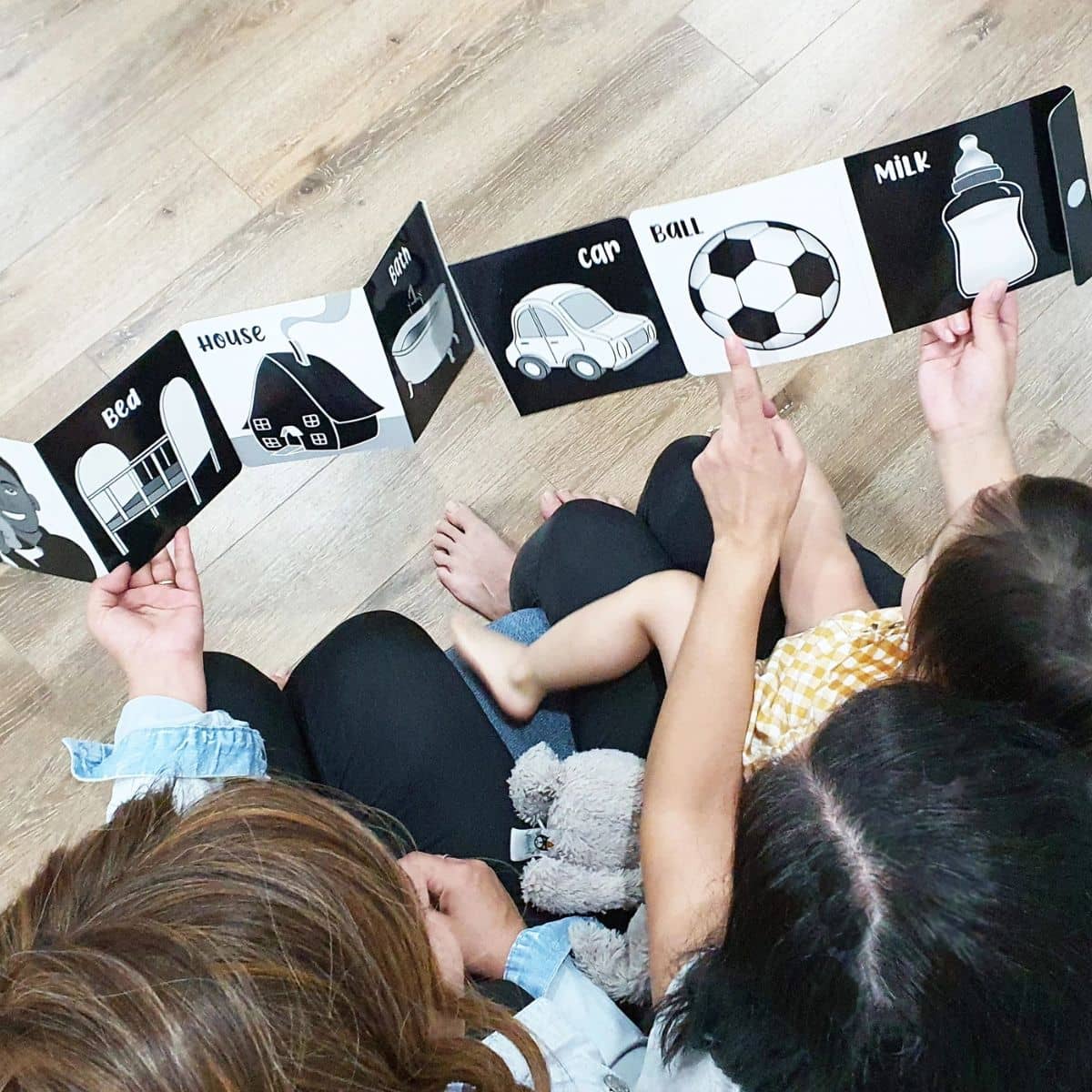 Young Wonderer Black and White Baby Book - Welcome to the World