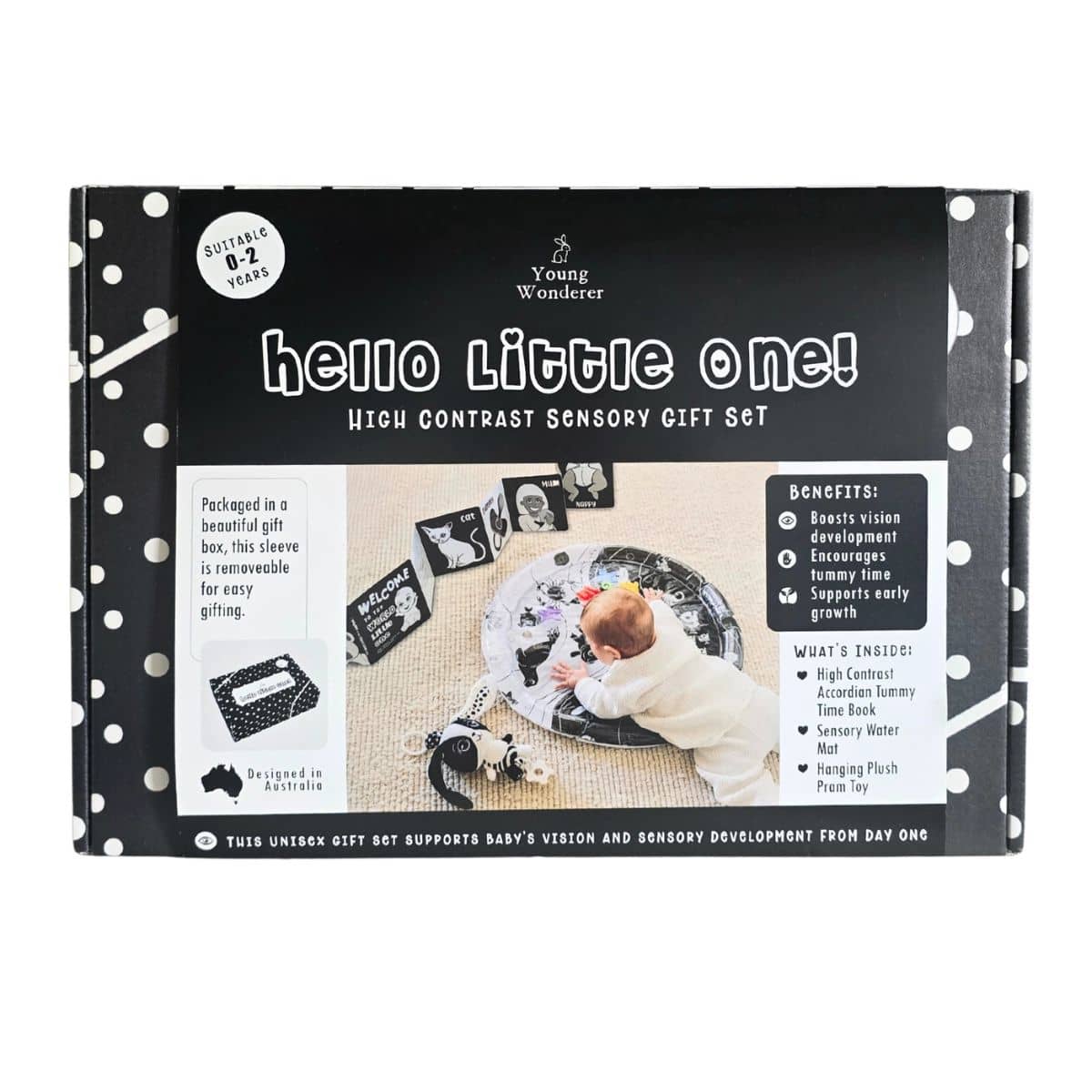 Young Wonderer High Contrast Baby Gift Set