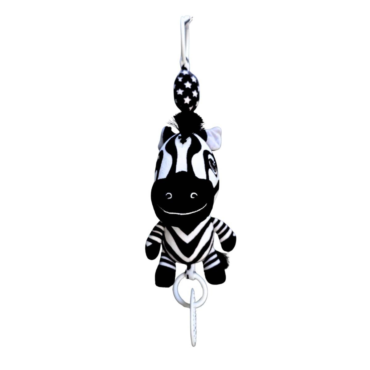 Young Wonderer High Contrast Sensory Hanging Toy - Ziggy the Zebra
