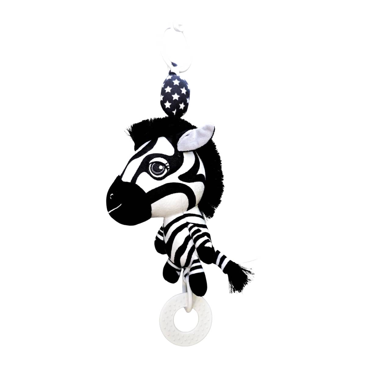 Young Wonderer High Contrast Sensory Hanging Toy - Ziggy the Zebra