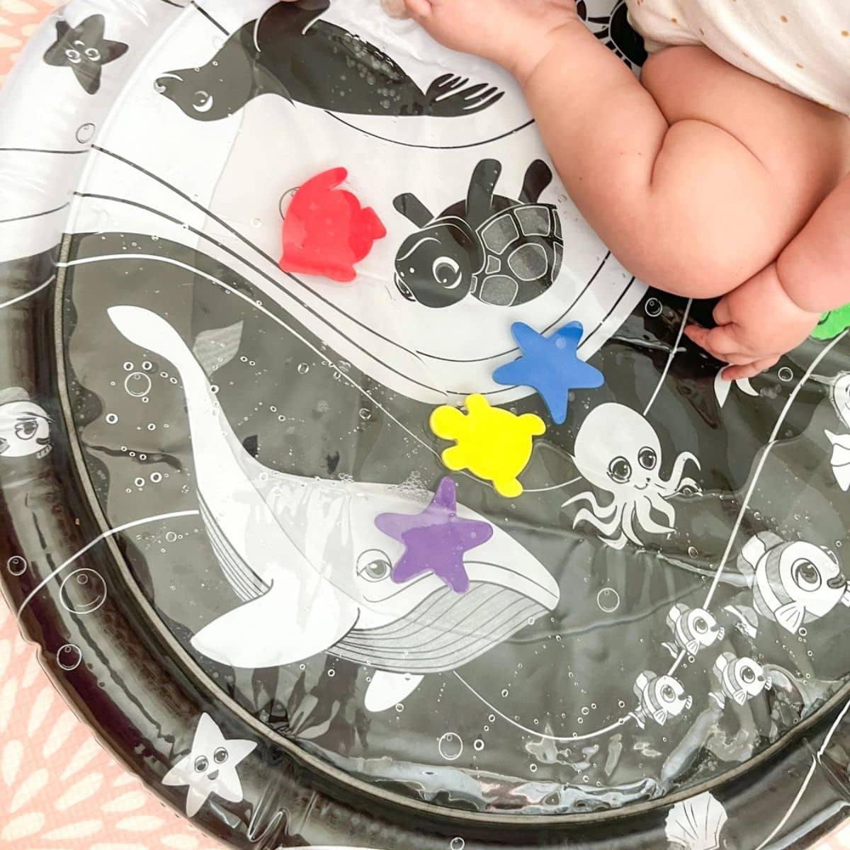 Young Wonderer High Contrast Sensory Water Mat - Under The Sea