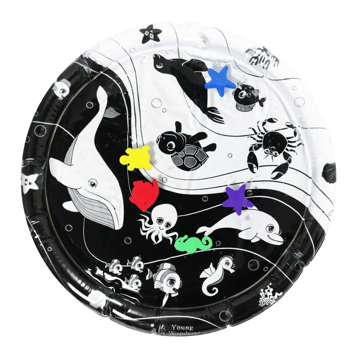 Young Wonderer High Contrast Sensory Water Mat - Under The Sea