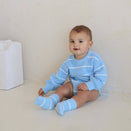 Ziggy Lou Bubble Romper - River Stripe