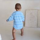 Ziggy Lou Bubble Romper - River Stripe