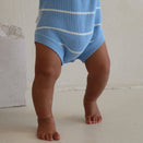 Ziggy Lou Bubble Romper - River Stripe