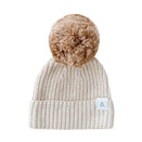 Ziggy Lou Chunky Knit Beanie - Biscotti Fleck