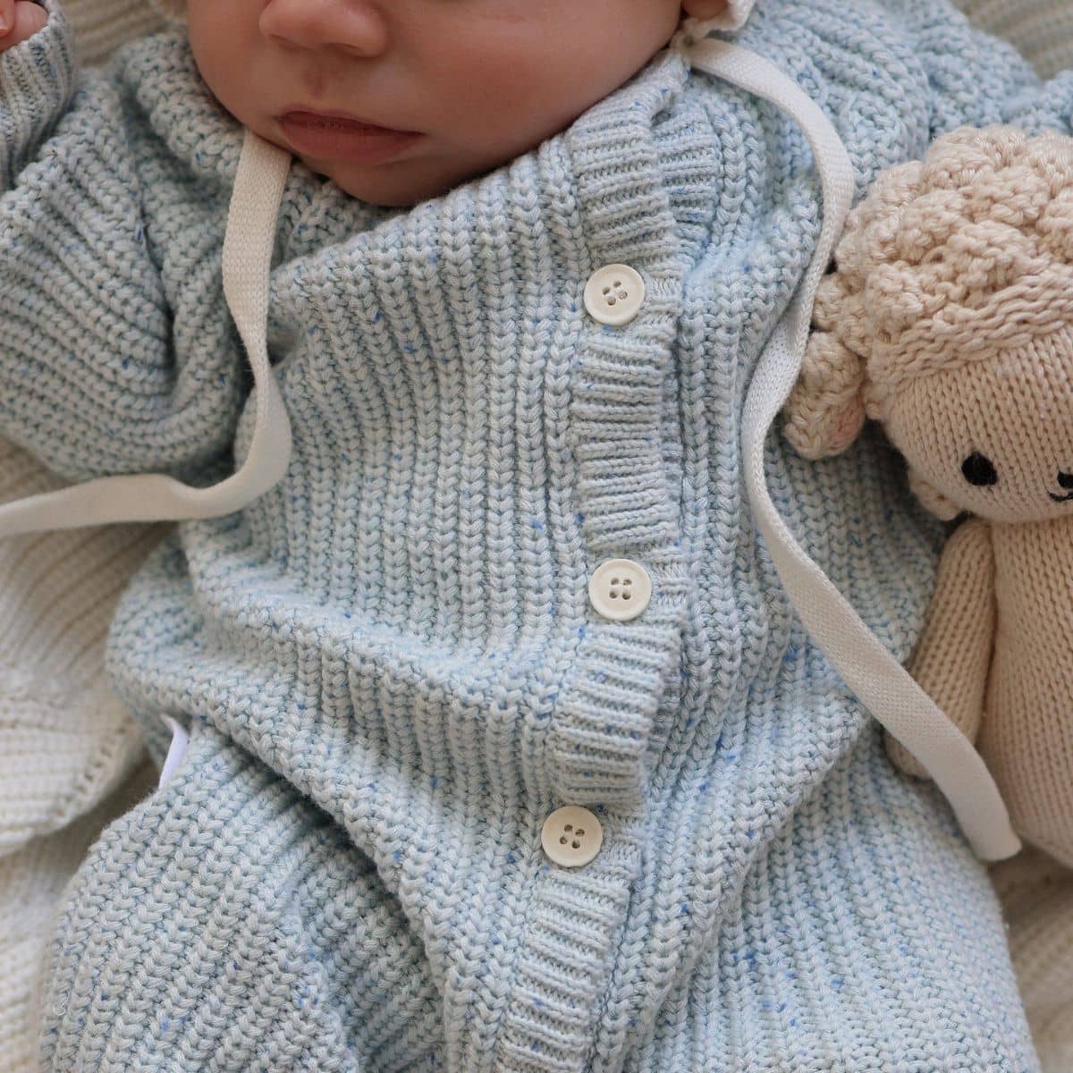 Ziggy Lou Knit Blanket - Aero Fleck