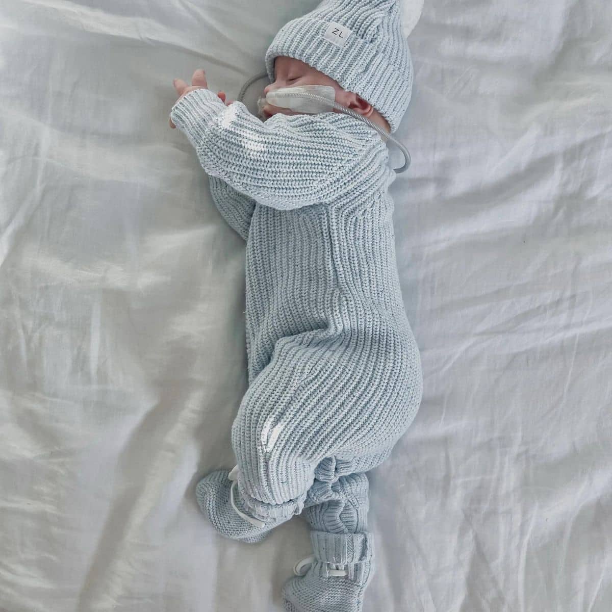 Ziggy Lou Knit Blanket - Aero Fleck