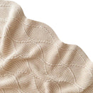 Ziggy Lou Knit Blanket - Biscotti Fleck