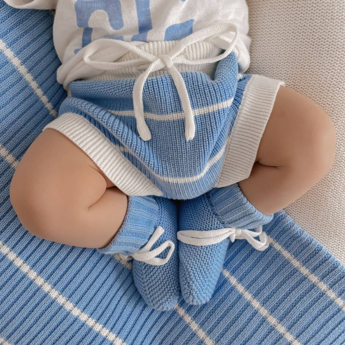 Ziggy Lou Knit Bloomers - River Stripe