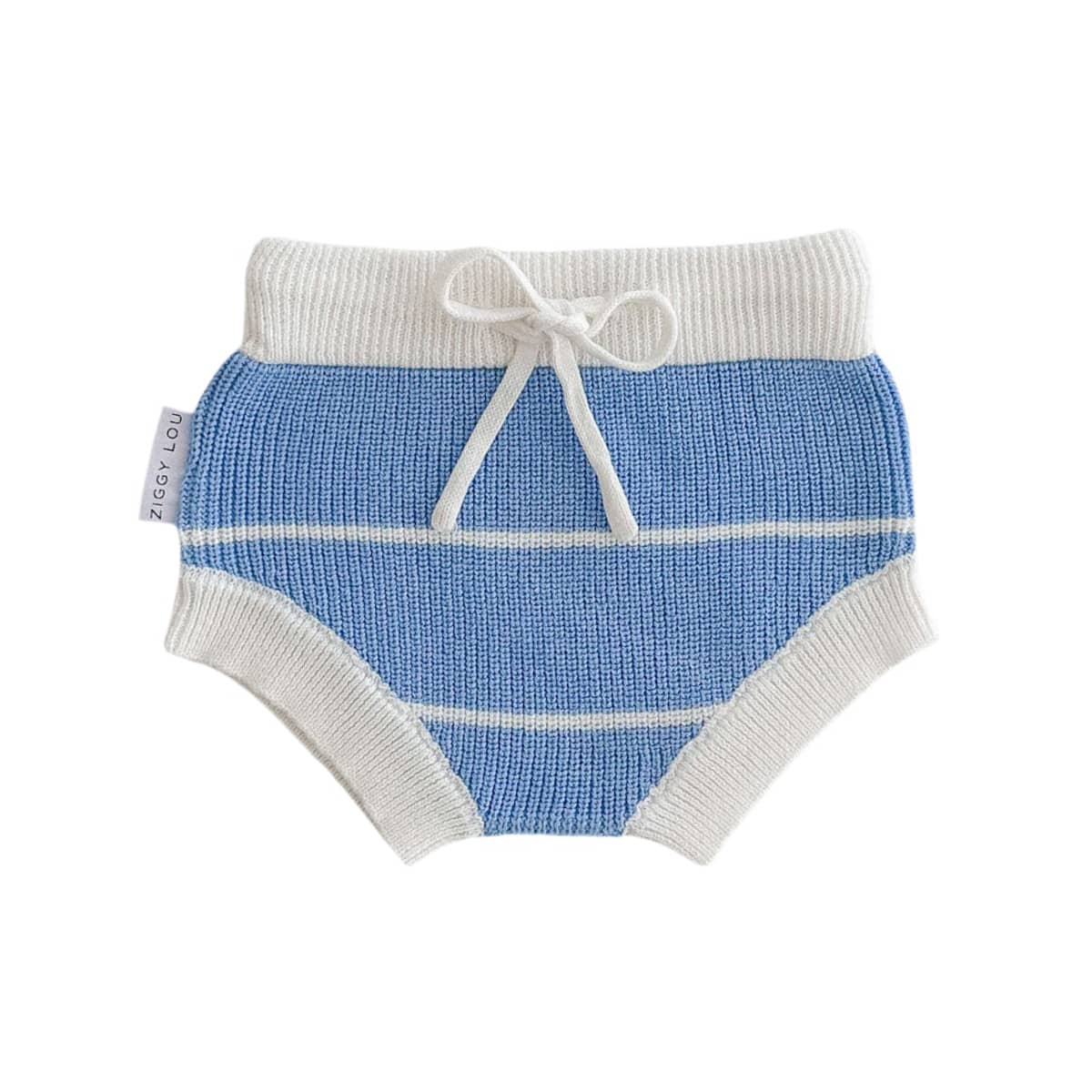 Ziggy Lou Knit Bloomers - River Stripe