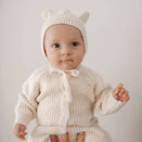 Ziggy Lou Knit Bonnet - Honey Bear