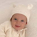 Ziggy Lou Knit Bonnet - Honey Bear