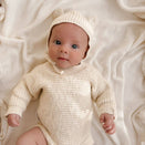 Ziggy Lou Knit Bonnet - Honey Bear