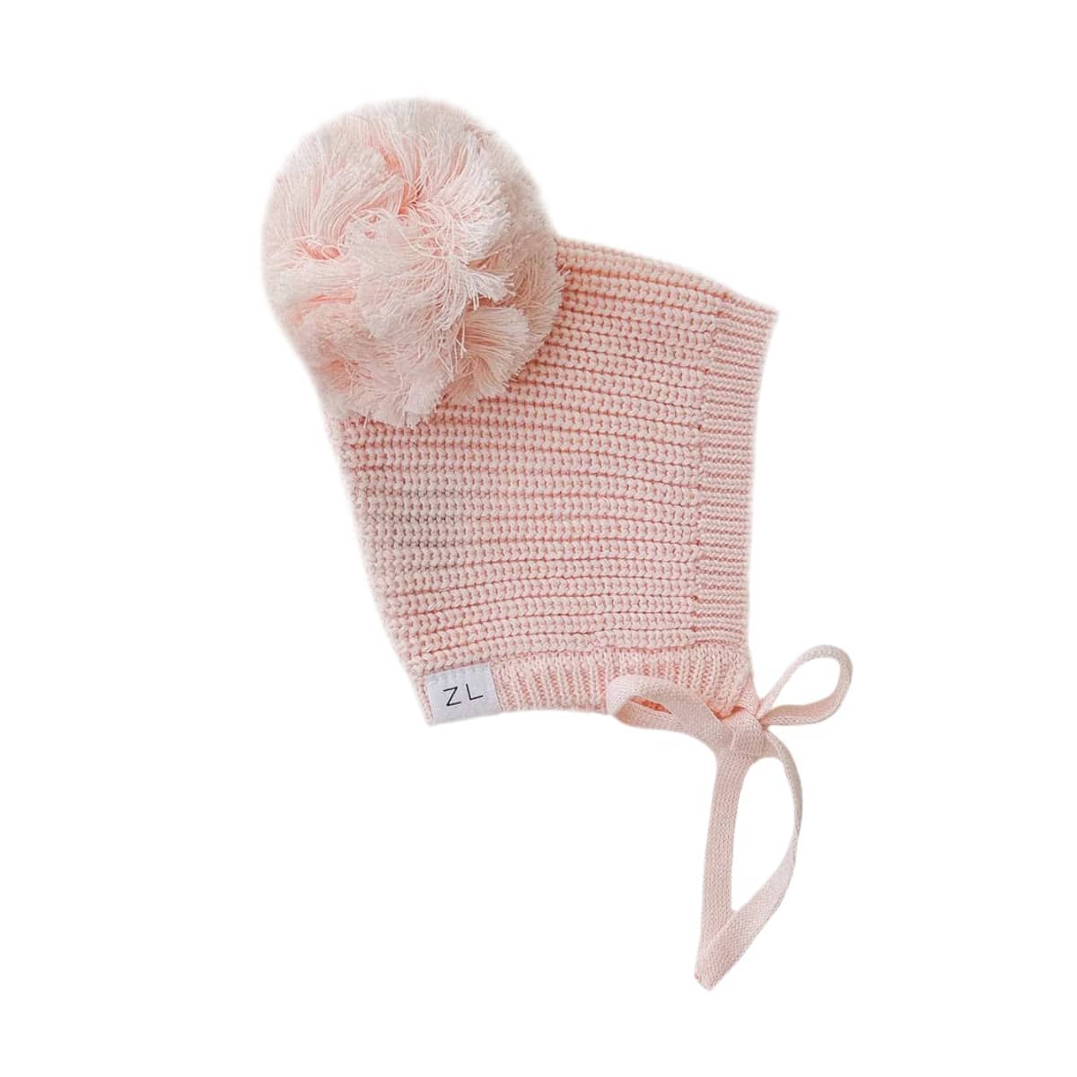 Ziggy Lou Knit Bonnet - Primrose Pom Pom