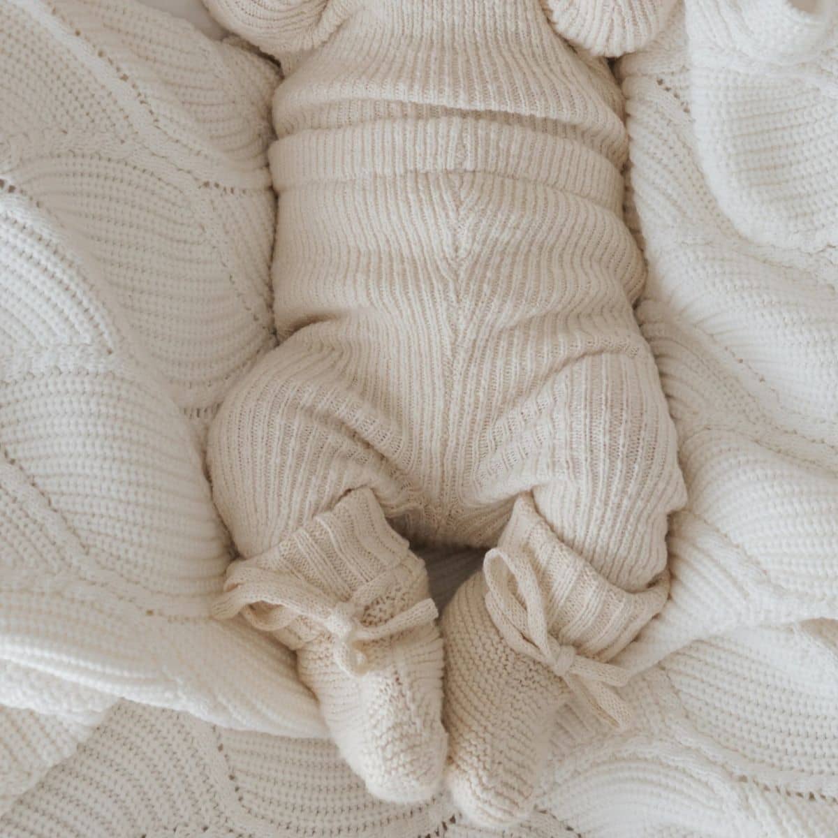 Ziggy Lou Knit Leggings - Honey
