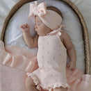 Ziggy Lou Knitted Blanket - Primrose Frill